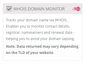 Domain and SSL Monitoring