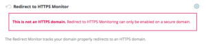 HTTPS Redirect Monitor