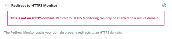 HTTPS Redirect Monitor