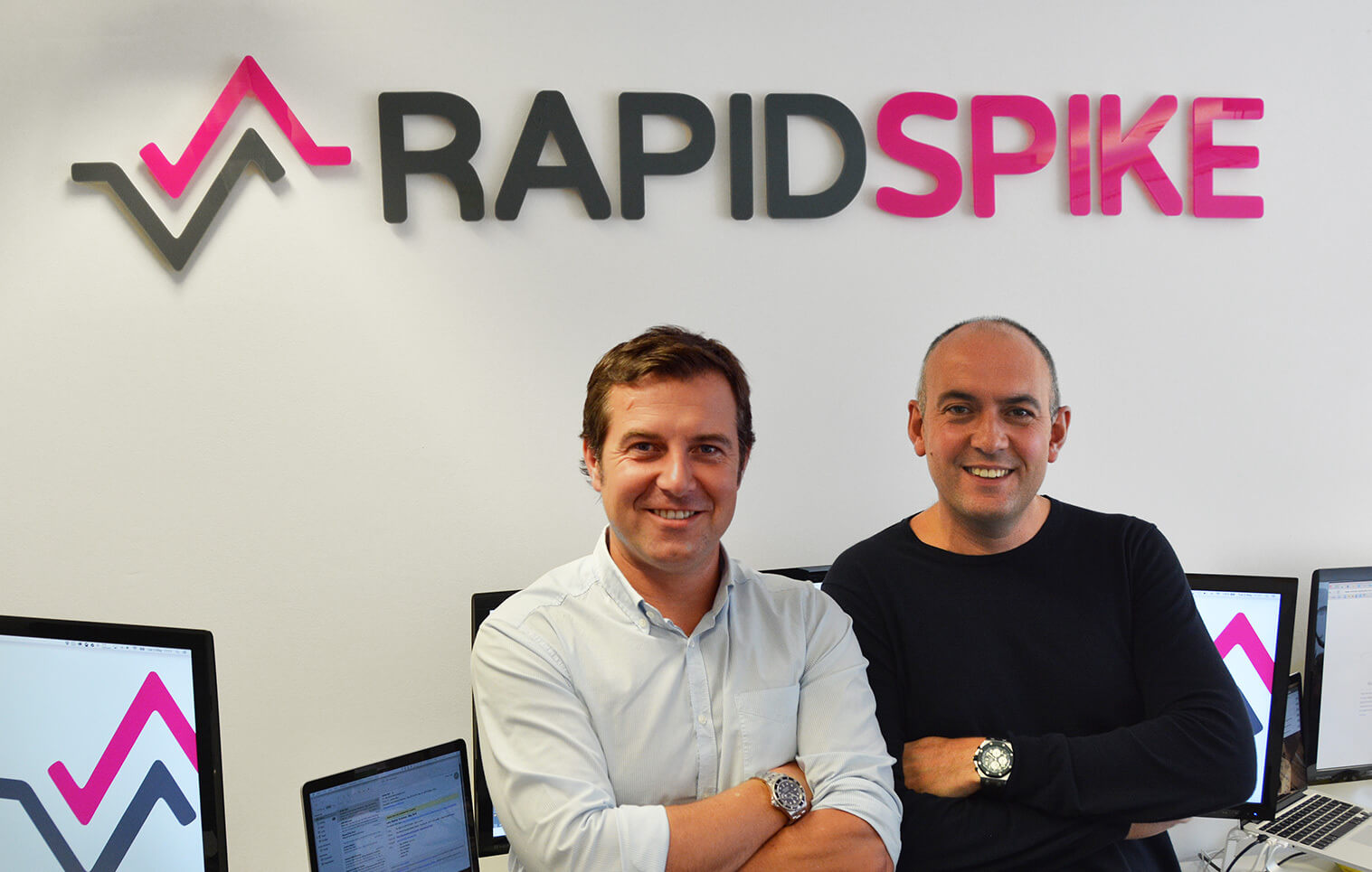 Robin and Andrew - Co-Founders of RapidSpike