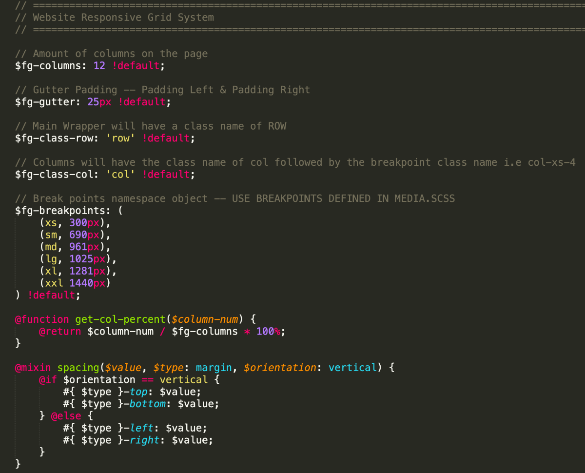 CSS Grid System