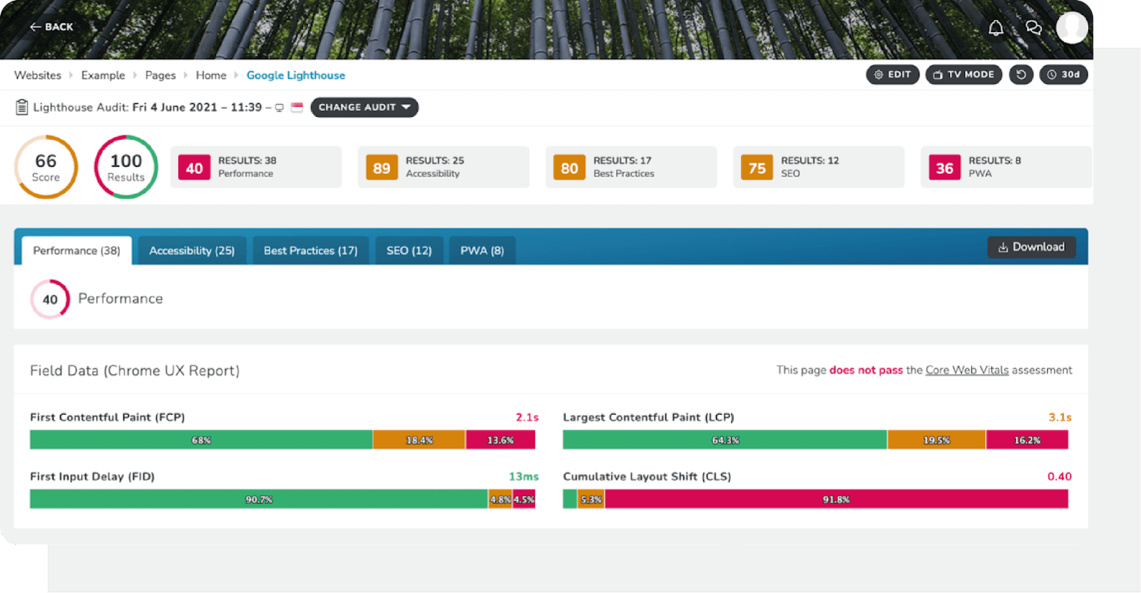 RapidSpike CrUX Dashboard