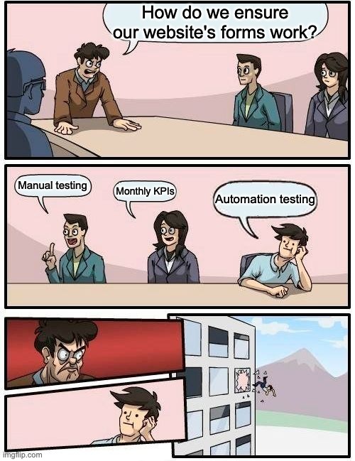 Detect broken forms - meme