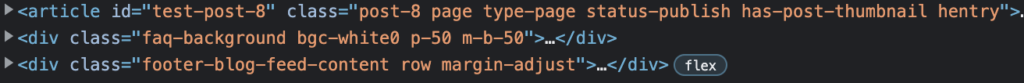 Div Elements