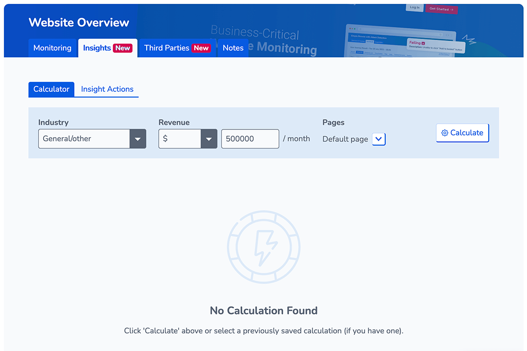 RapidSpike Revenue Calculator