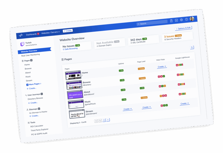 RapidSpike App Dashboard